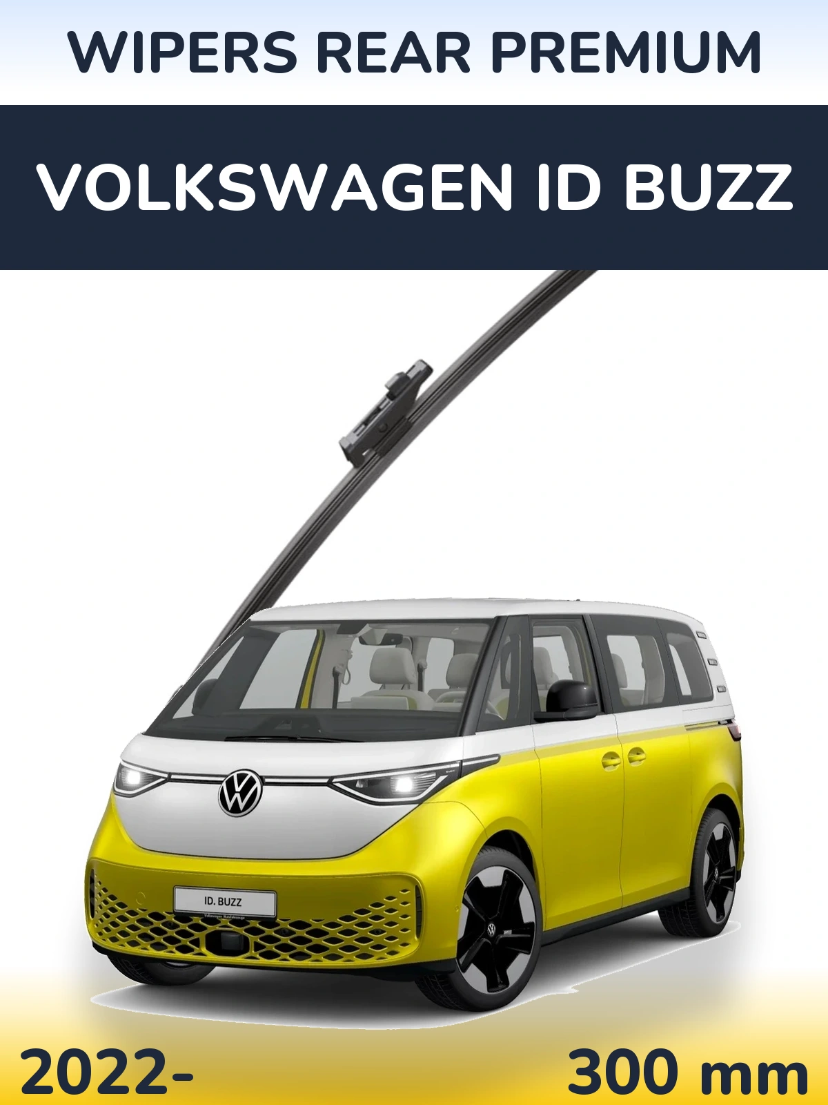 Rear wiper blade WIPERS REAR PREMIUM 300 mm for Volkswagen ID Buzz 2022-2026