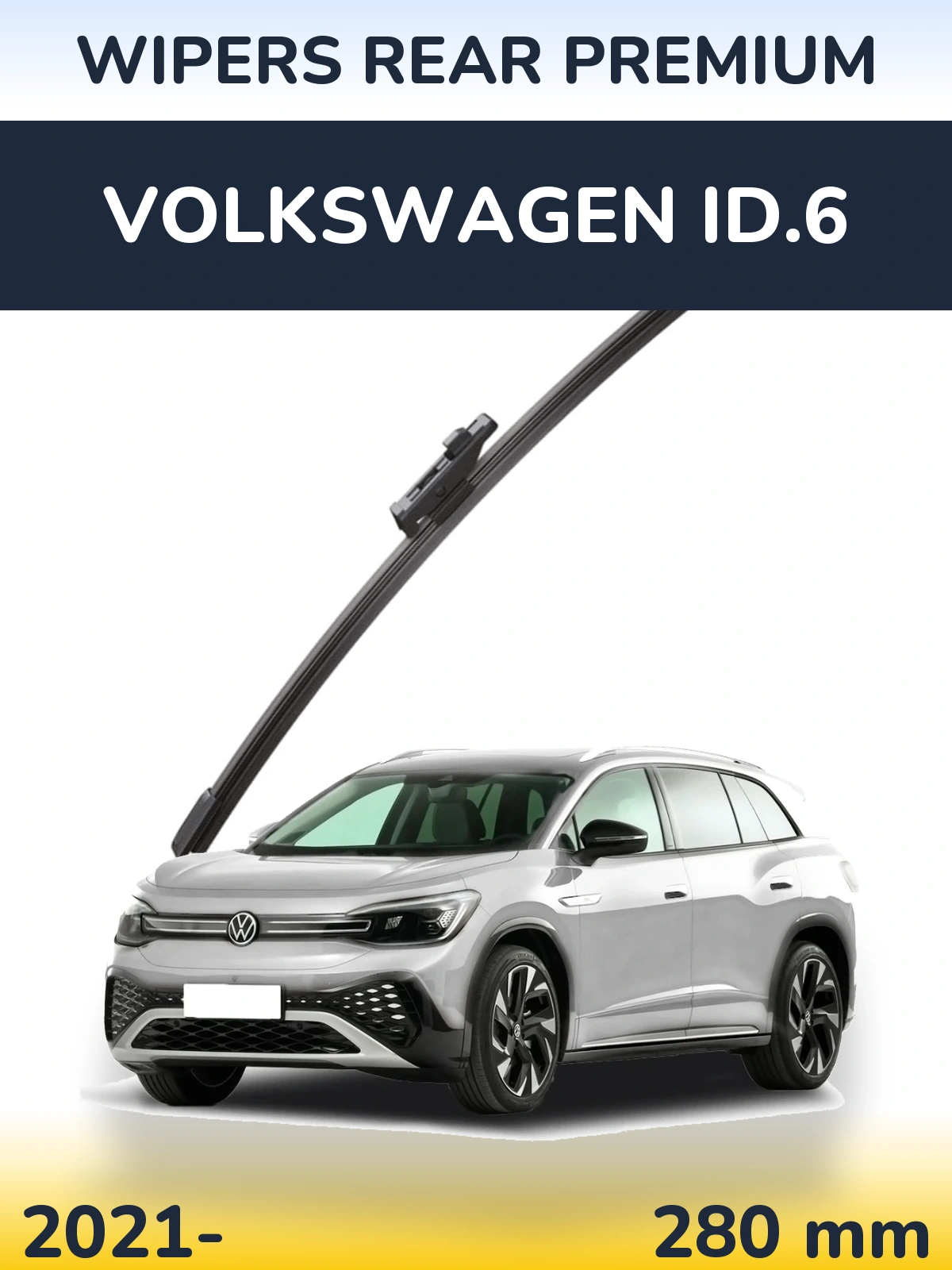 Rear wiper blade WIPERS REAR PREMIUM 280 мм for Volkswagen ID.6 2021-2026