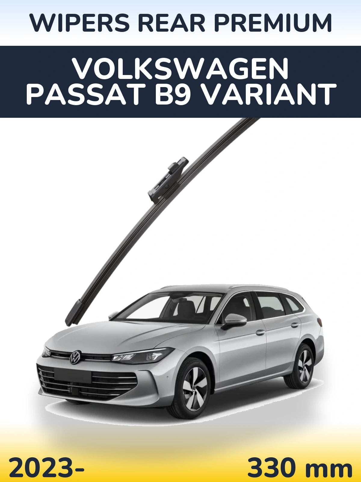 Rear wiper blade WIPERS REAR PREMIUM 330 мм for Volkswagen Passat B9 Variant 2023-2026