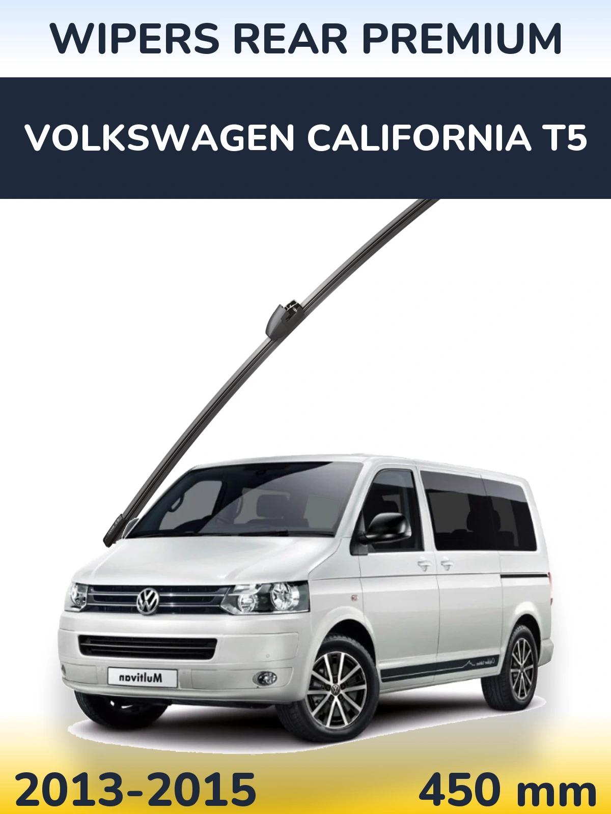Задня щітка WIPERS REAR PREMIUM 450 мм для Volkswagen California T5 2013-2015