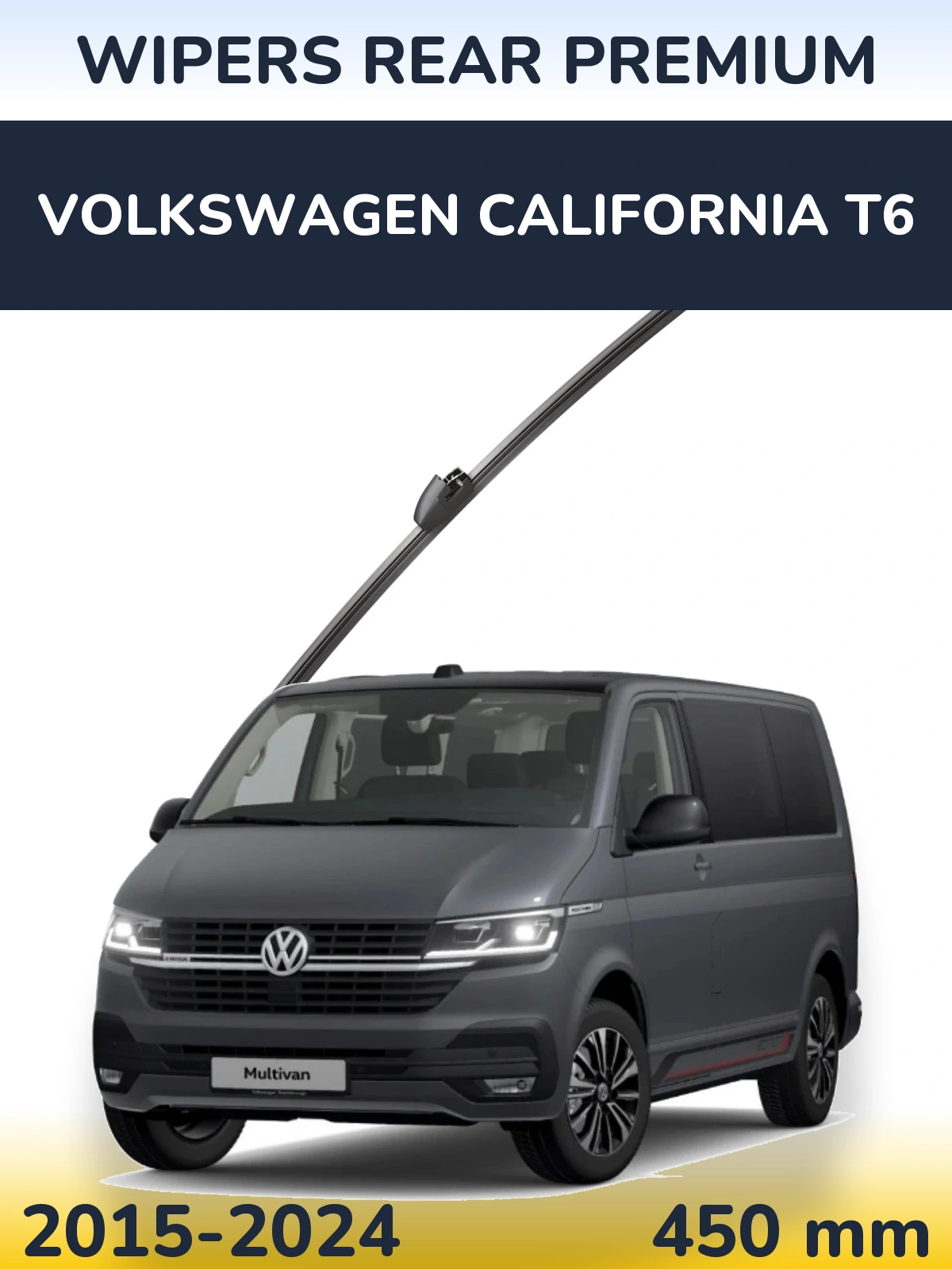 Rear wiper blade WIPERS REAR PREMIUM 450 мм for Volkswagen California T6 2015-2024
