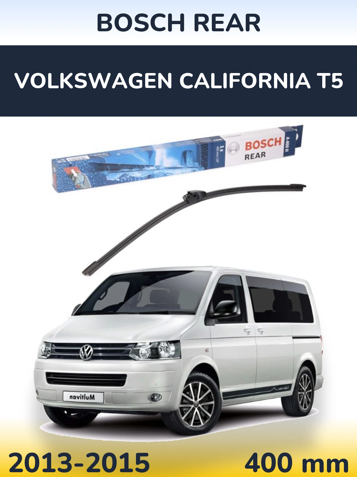 Tylna wycieraczka BOSCH Rear 400 mm do Volkswagen California T5 2013-2015
