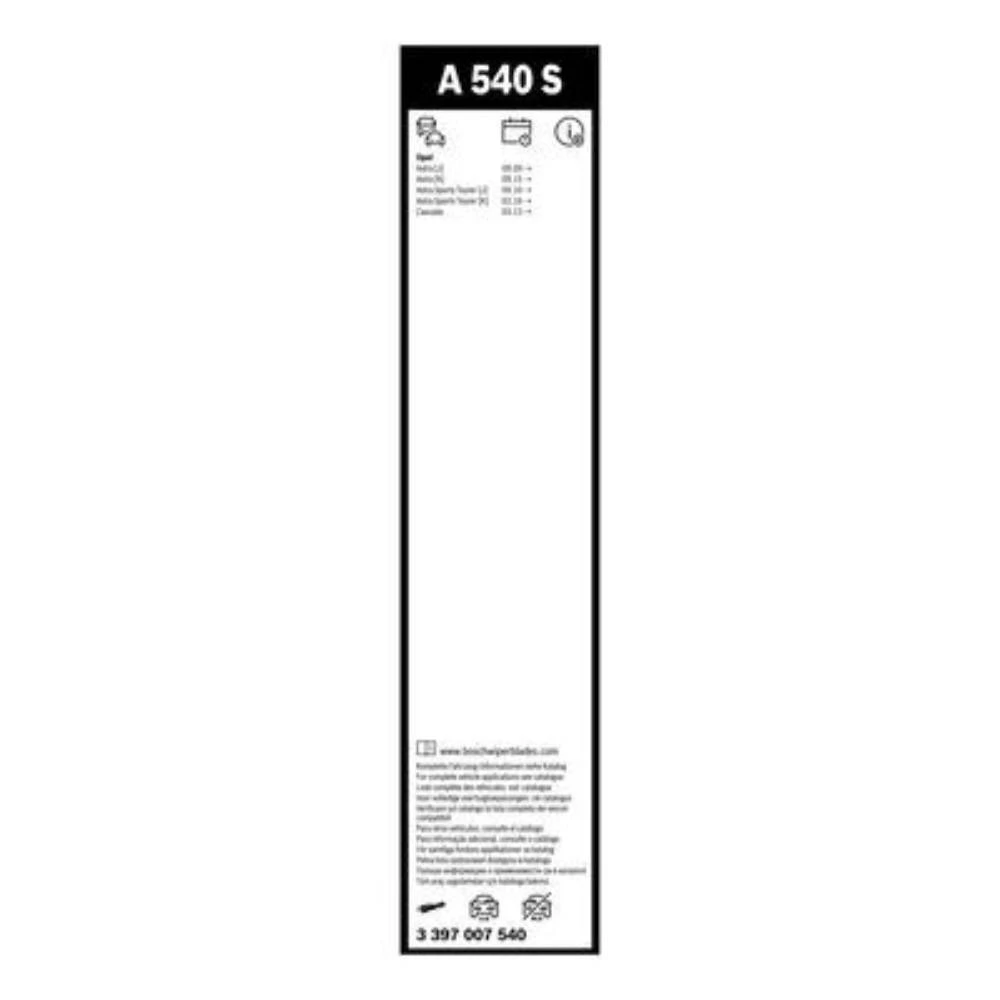 Komplet przednich wycieraczek BOSCH AeroTwin 675 & 625 mm do Opel Astra J 2009-2015