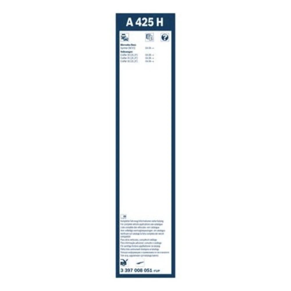 Rear wiper blade BOSCH Rear 425 мм for Range Rover 2016-2021