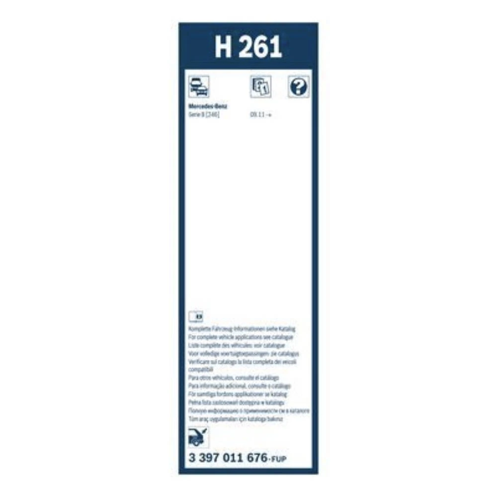 Задний дворник BOSCH Rear 260 мм для Mitsubishi ASX 2 2022-2026