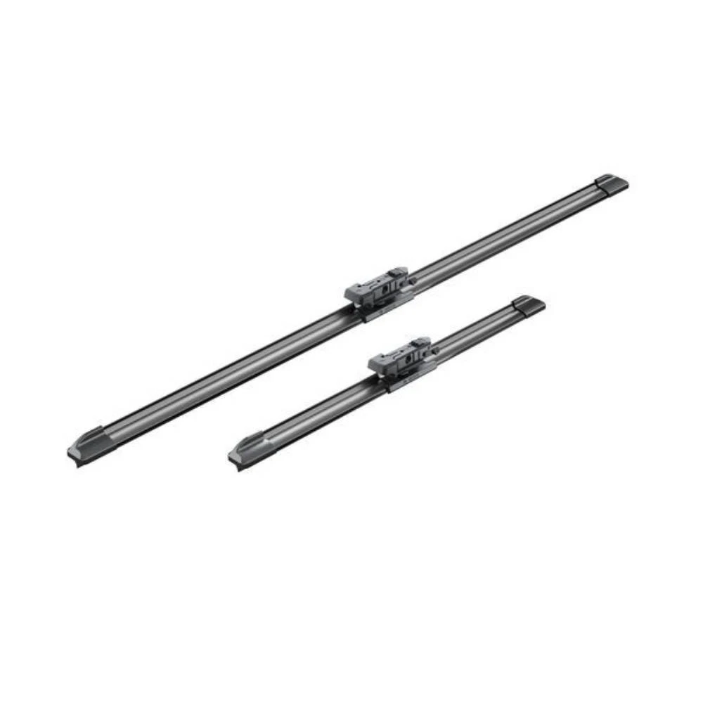 Front wiper blade set BOSCH AeroTwin 600 & 340 мм for Nissan Juke 1 2017-2019