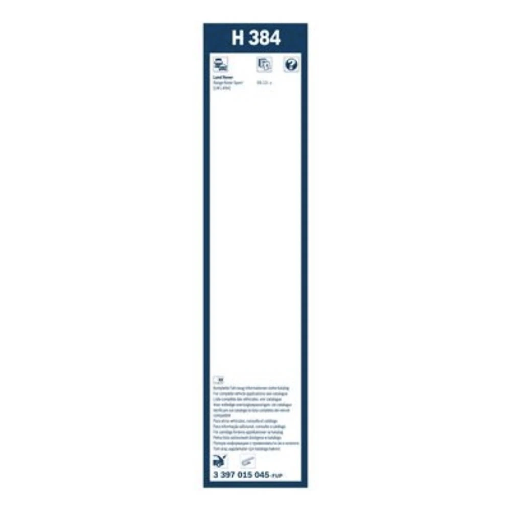 Rear wiper blade BOSCH Rear 380 мм for Land Rover Range Rover Sport 2 2013-2015
