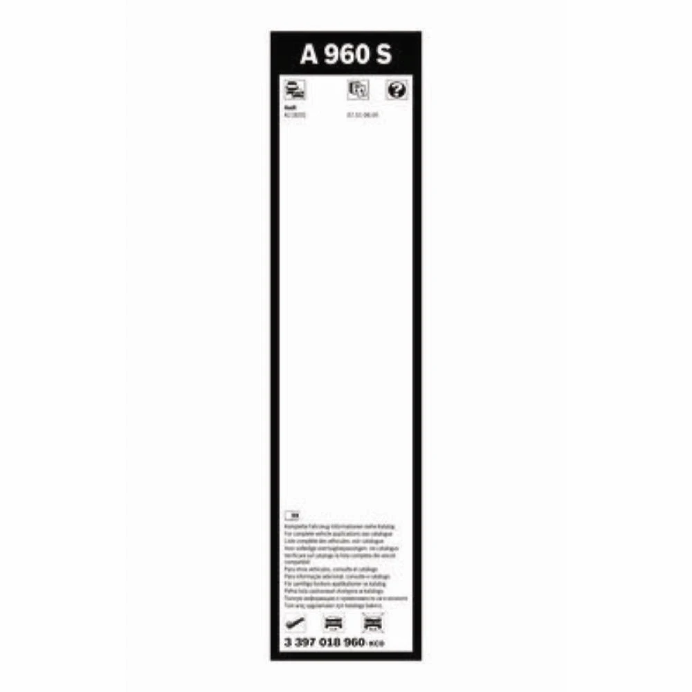 Przednia wycieraczka BOSCH AeroTwin 750 mm do Audi A2 2001-2005