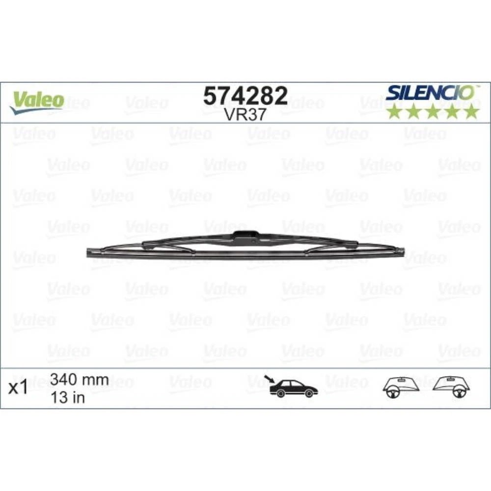 Tylna wycieraczka Valeo Silencio Rear 340 mm do Audi A4 Avant 2003-2008
