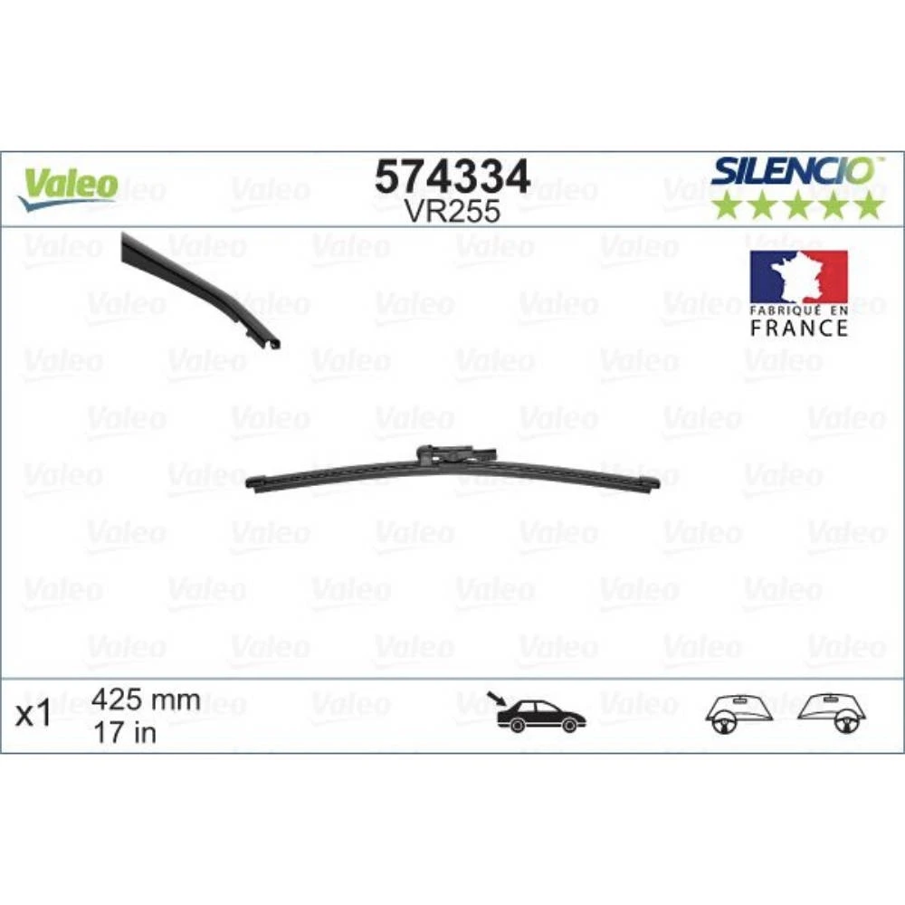 Tylna wycieraczka Valeo Silencio Rear 425 mm do Range Rover 2016-2021