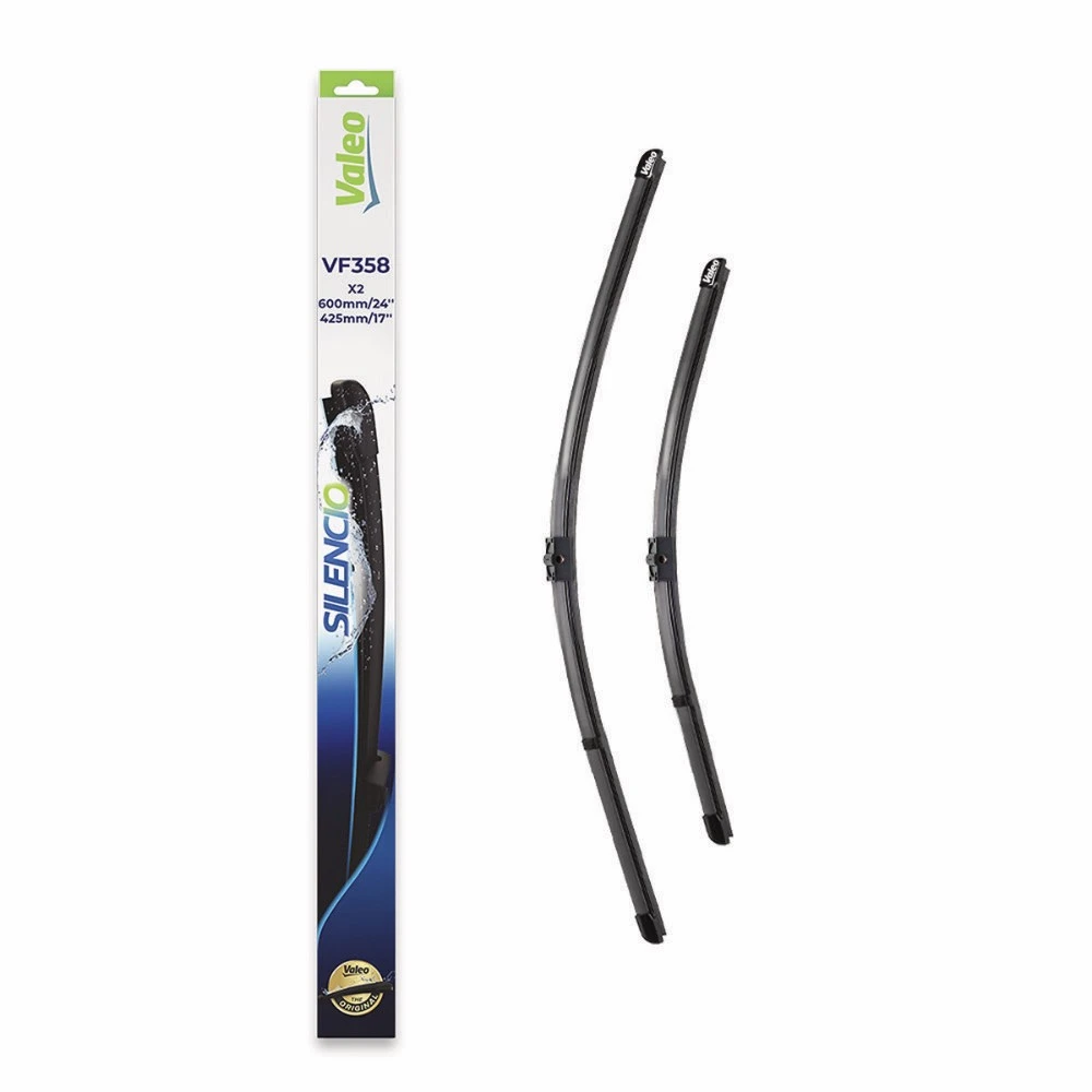 Komplet przednich wycieraczek Valeo Silencio Flat 600 & 430 mm do Geely Atlas 2017-2026