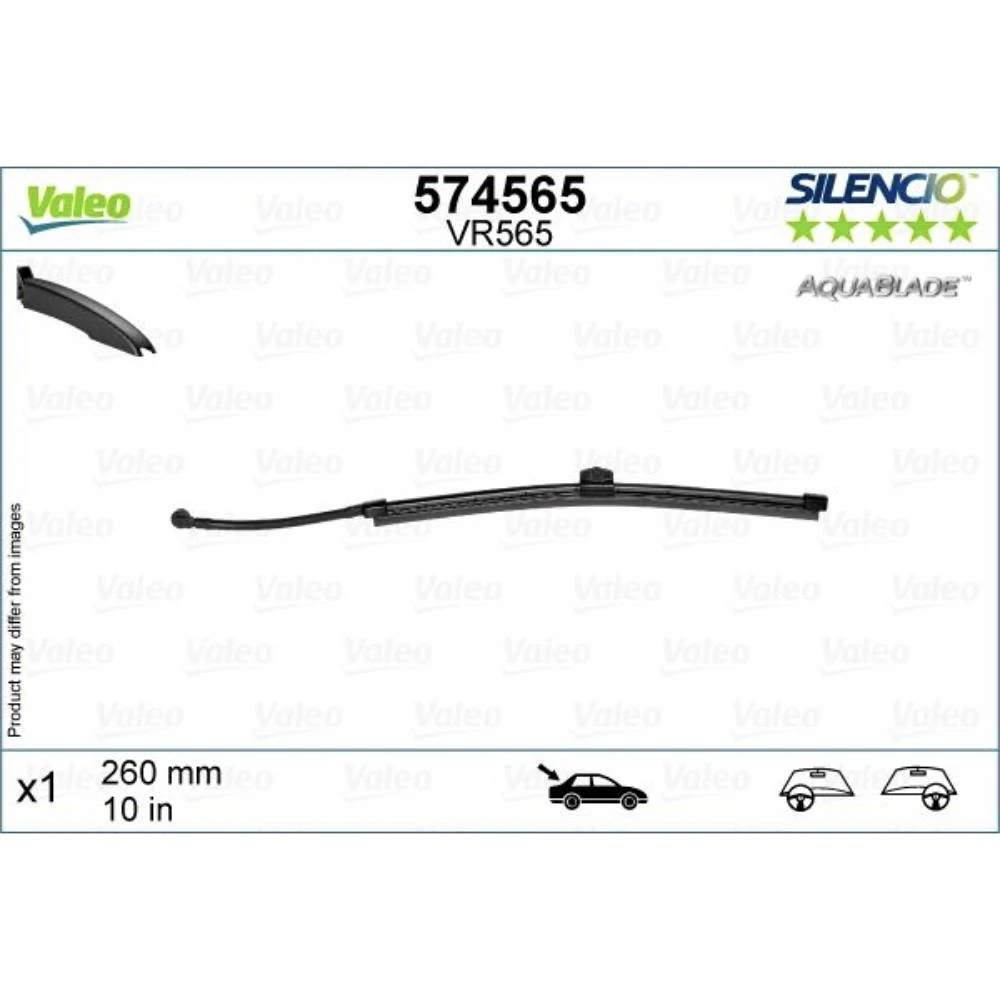 Шчоткі Valeo Silencio Rear для Volvo V60