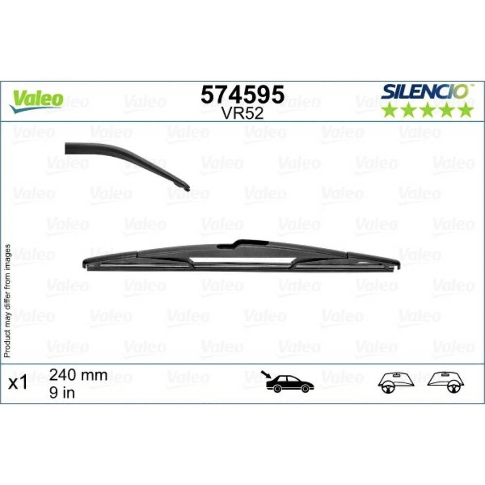 Wycieraczki Valeo Silencio Rear do Renault Megane