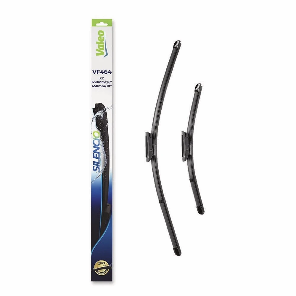 Komplet przednich wycieraczek Valeo Silencio Flat 650 & 450 mm do Opel Zafira D 2019-2026