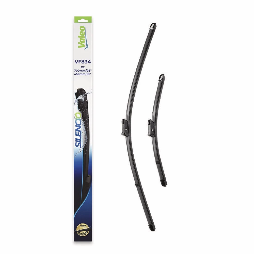 Komplet przednich wycieraczek Valeo Silencio Flat 700 & 450 mm do Cupra Tavascan 2023-2026