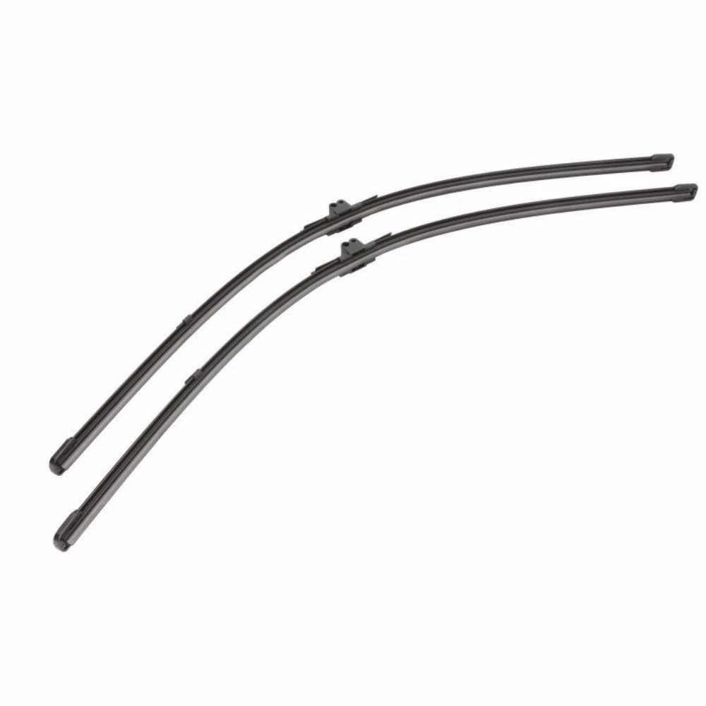 Front wiper blade set Valeo Silencio Flat 650 & 650 mm for Porsche Cayenne 1 2007-2010