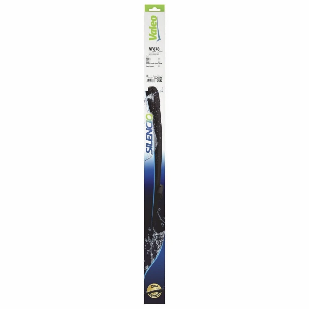 Front wiper blade set Valeo Silencio Flat 750 & 750 мм for Ford Transit Connect 2 2013-2024