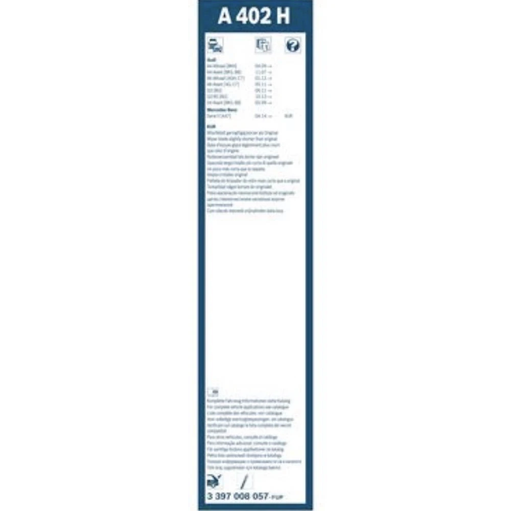 Tylna wycieraczka BOSCH Rear 400 mm do Bentley Bentayga 2015-2026