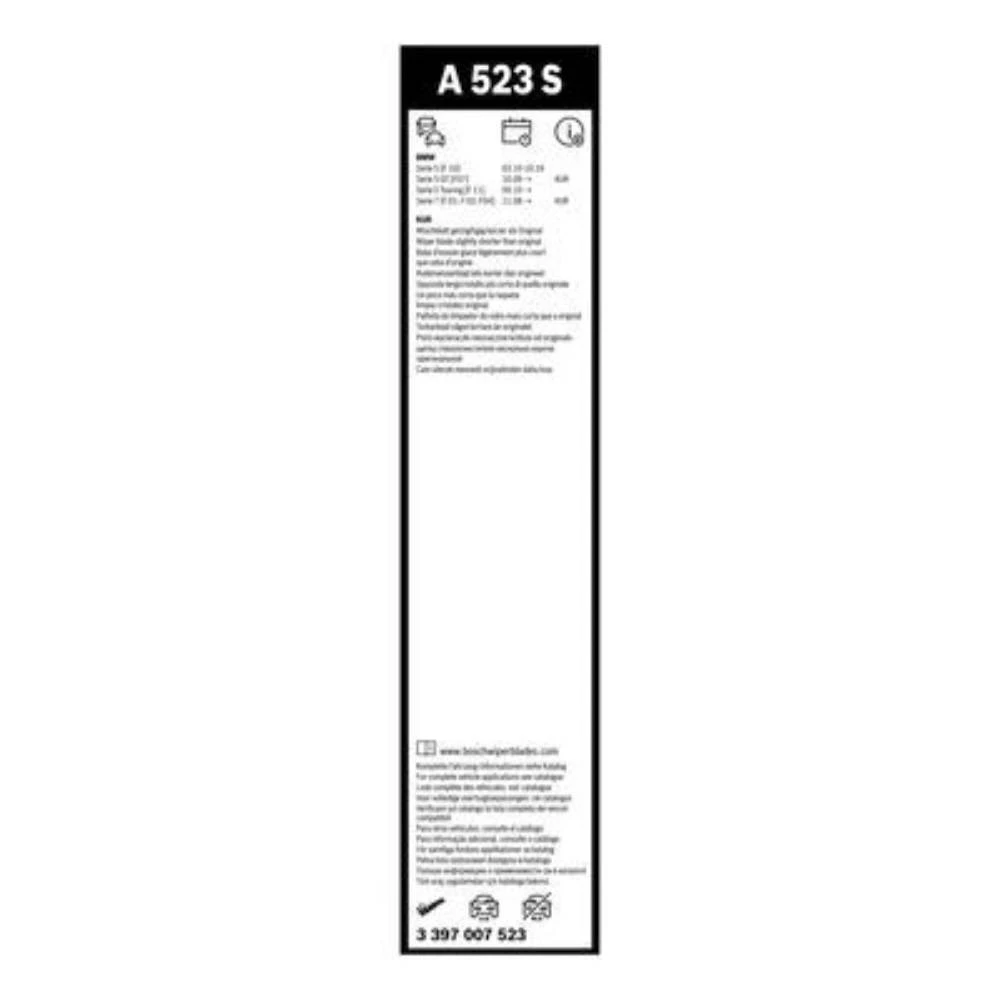 Komplet przednich wycieraczek BOSCH AeroTwin 650 & 450 mm do BMW Seria 5 GT 2009-2013
