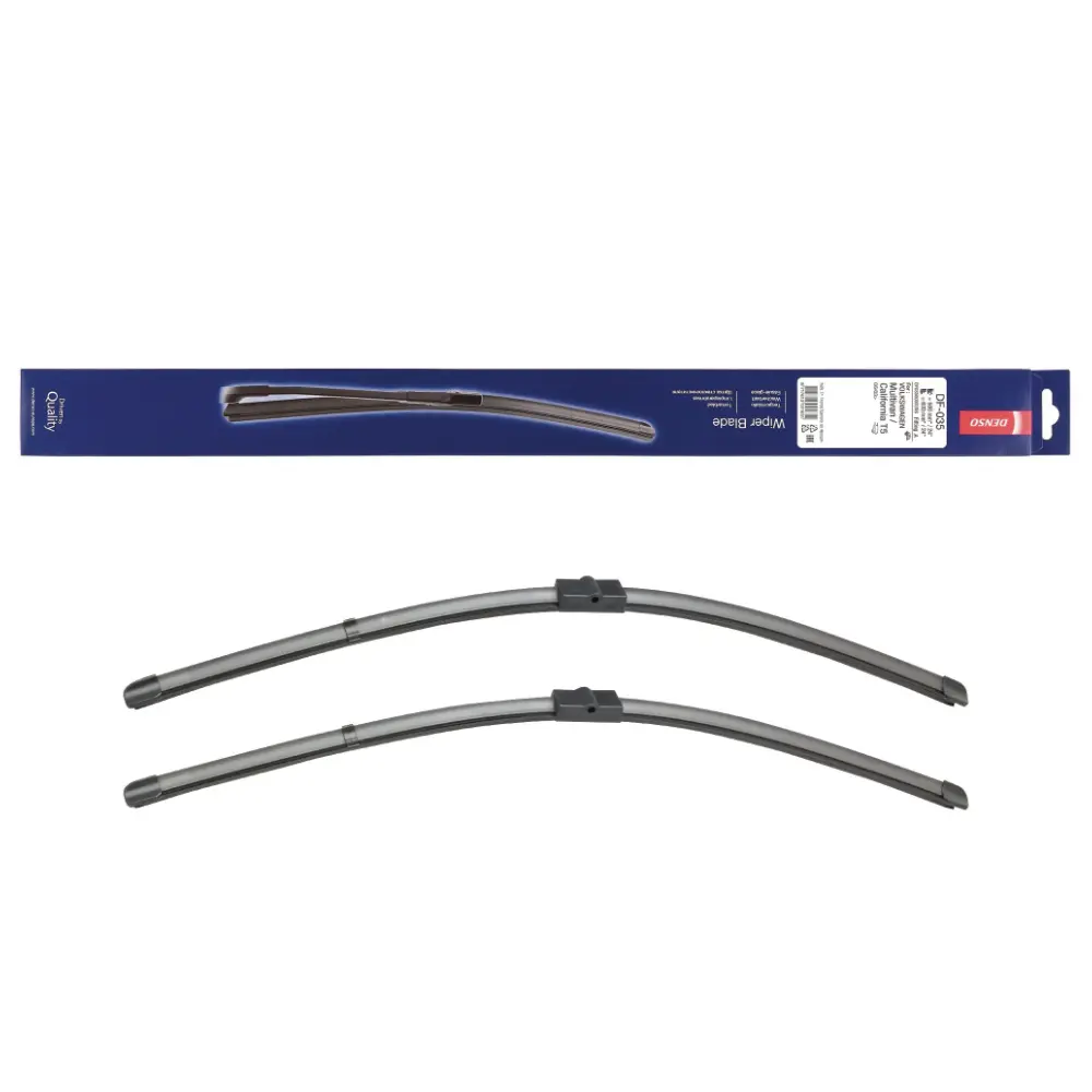 Front wiper blade set Denso Flat 600 & 600 мм for Mercedes E Class 2010-2023