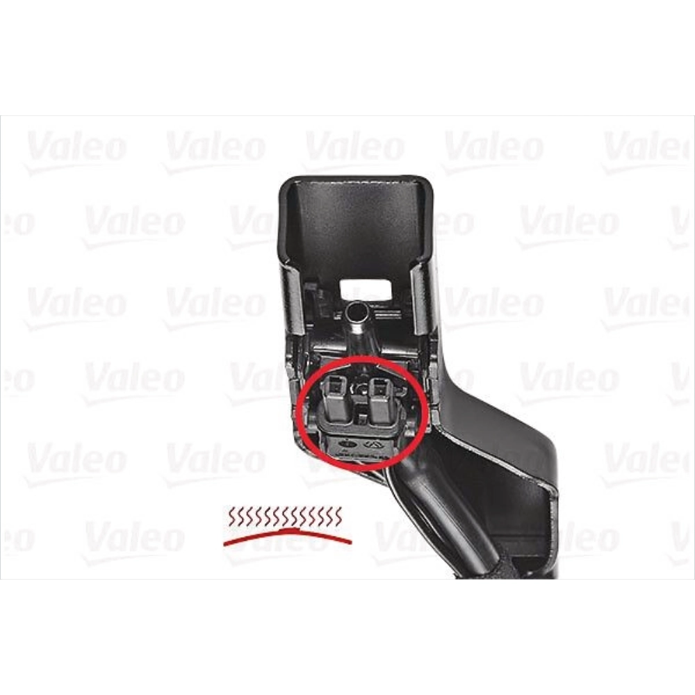 Komplet przednich wycieraczek Valeo Aqua Blade 650 & 500 mm do Land Rover Range Rover 5 2021-2026
