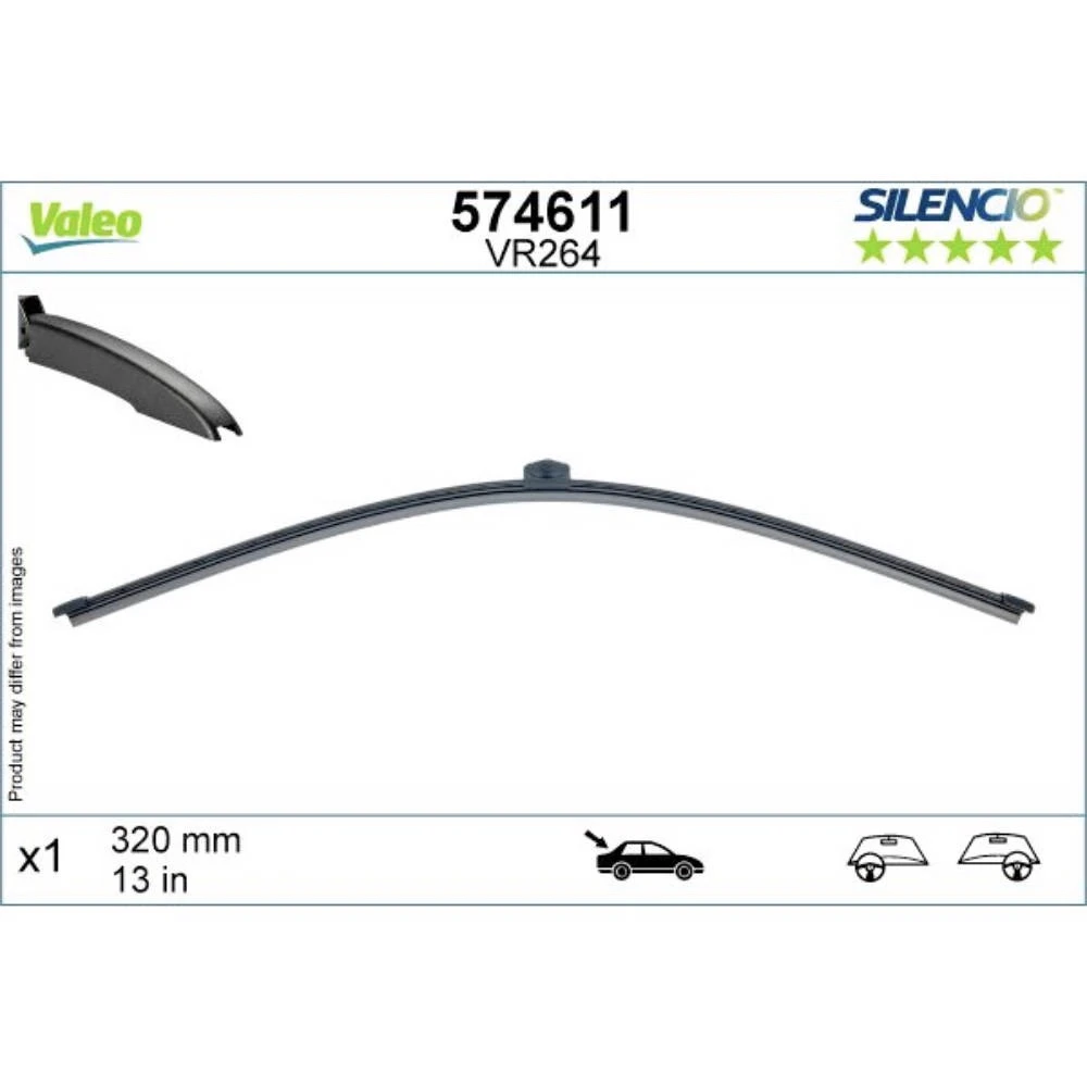Tylna wycieraczka Valeo Silencio Rear 320 mm do Alfa Romeo Junior 2024-2026