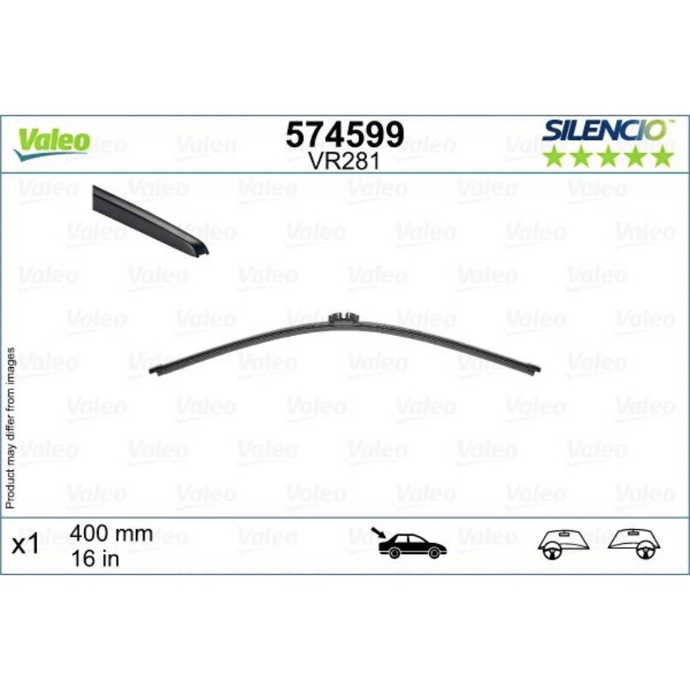 Дворники Valeo Silencio Rear для BMW X7