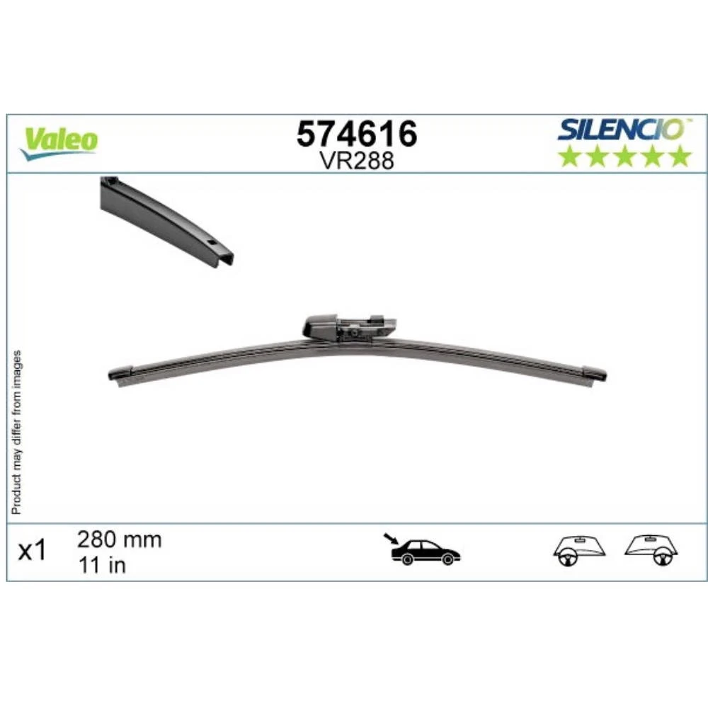 Wycieraczki Valeo Silencio Rear do Volkswagen ID.3