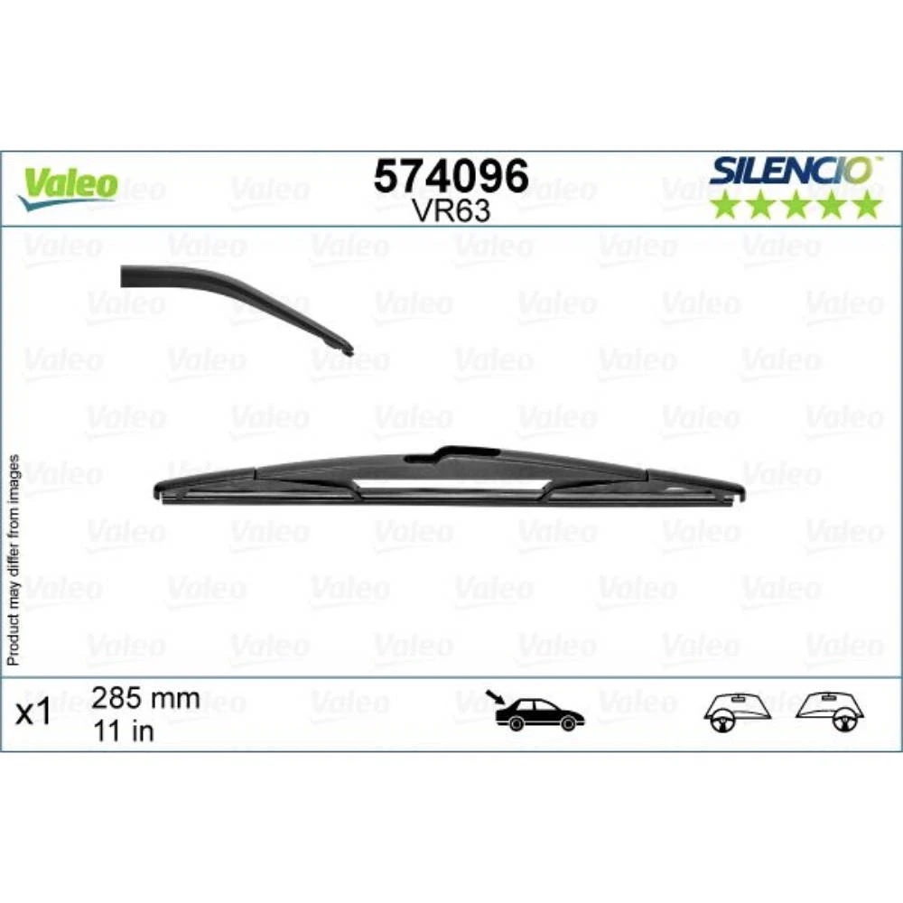 Wycieraczki Valeo Silencio Rear do Hyundai Tucson