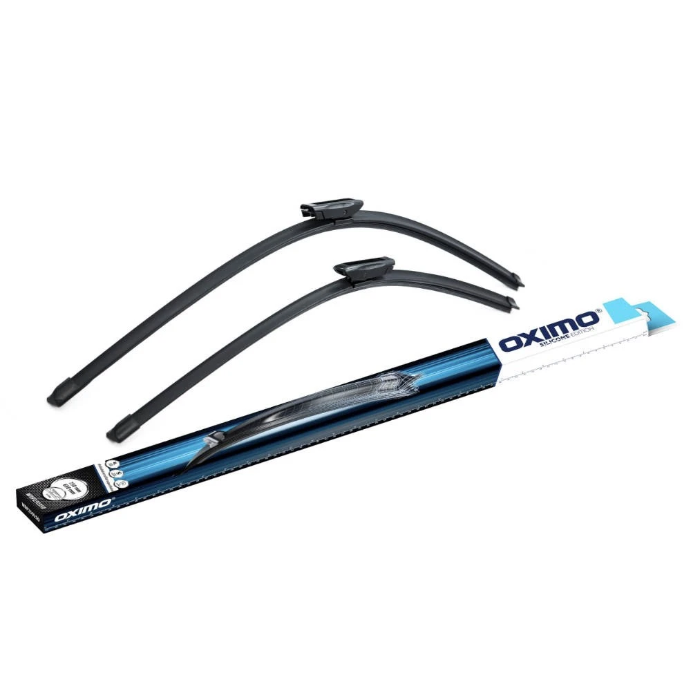 Front wiper blade set Oximo Flat Original 750 & 650 мм for Renault Scenic 3 2009-2016